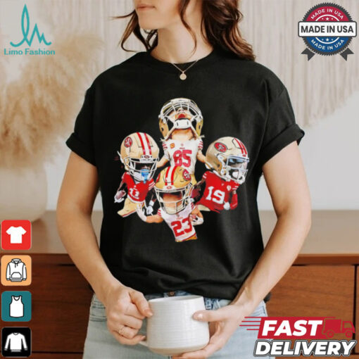 Niners weapons San Francisco 49ers football graphic shirt