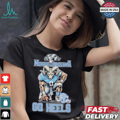North Carolina Tar Heels Football Go Heels Mascot Shirt