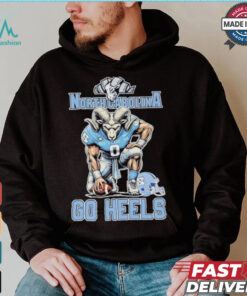 North Carolina Tar Heels Football Go Heels Mascot Shirt