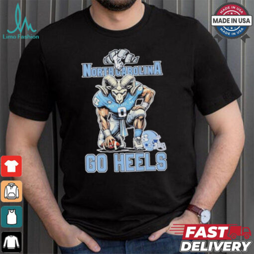 North Carolina Tar Heels Football Go Heels Mascot Shirt