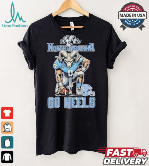 North Carolina Tar Heels Football Go Heels Mascot Shirt