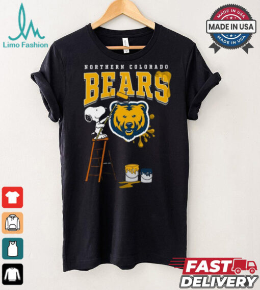 Northern Colorado Bears Snoopy Painting Shirt