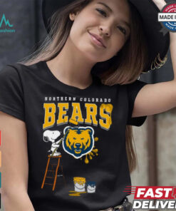 Northern Colorado Bears Snoopy Painting Shirt