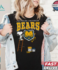 Northern Colorado Bears Snoopy Painting Shirt