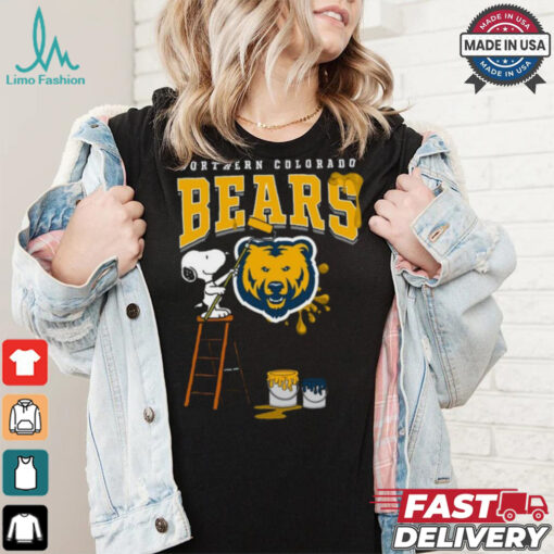 Northern Colorado Bears Snoopy Painting Shirt