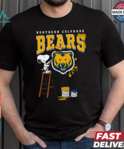 Northern Colorado Bears Snoopy Painting Shirt