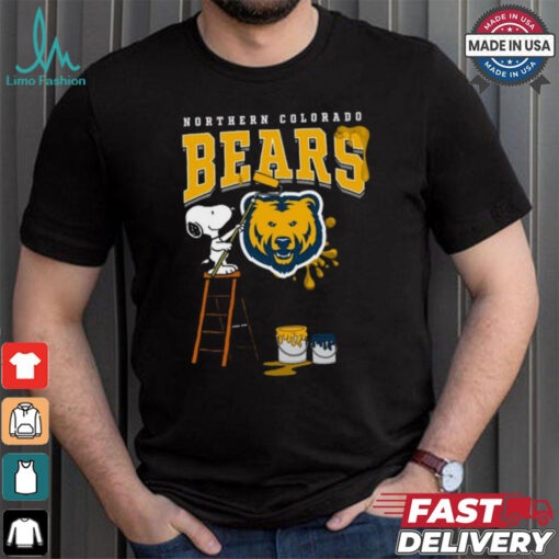 Northern Colorado Bears Snoopy Painting Shirt