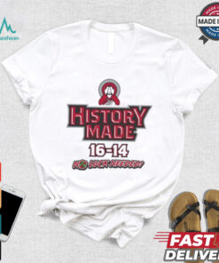 Northern Illinois Huskie vs Notre Dame Fighting Irish History Made 16 – 14 no luck needed shirt