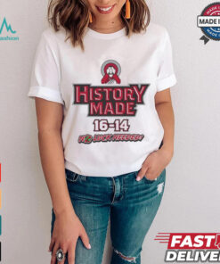 Northern Illinois Huskie vs Notre Dame Fighting Irish History Made 16 – 14 no luck needed shirt