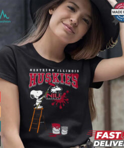Northern Illinois Huskies Snoopy Painting Shirt