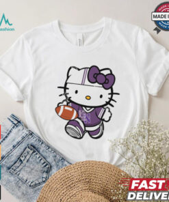 Northwestern Wildcats Cute Hello Kitty Football shirt