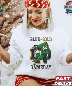 Notre Dame Fighting Irish Blue Gold Gameday Shirt