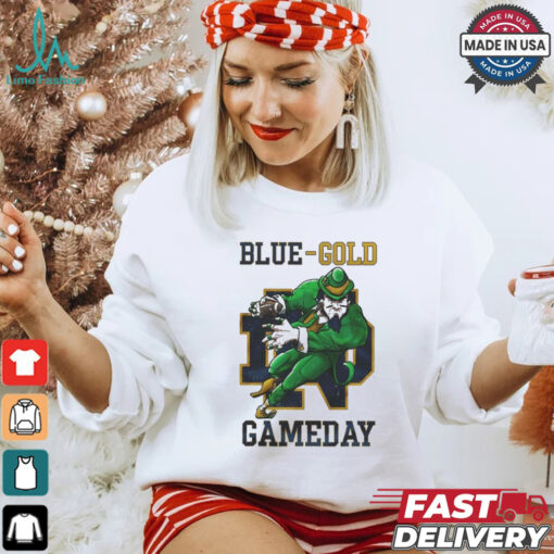 Notre Dame Fighting Irish Blue Gold Gameday Shirt