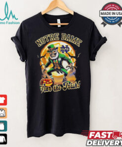 Notre Dame Fighting Irish Football Fear The Trish Halloween shirt