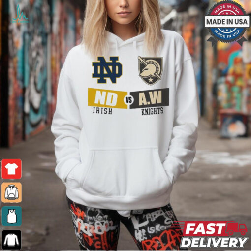 Notre Dame Fighting Irish vs Army West Knights 2024 Gameday shirt