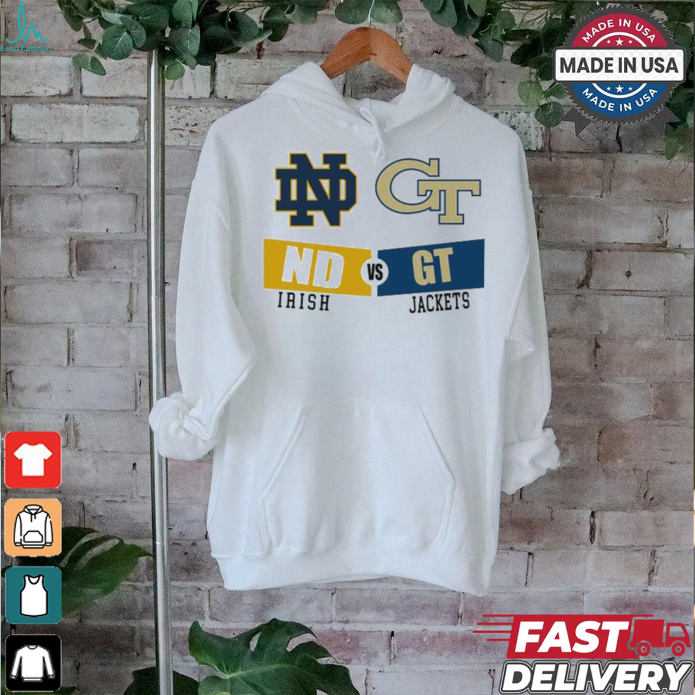 Notre Dame Fighting Irish vs Georgia Tech 2024 Gameday shirt Notre Dame Fighting Irish vs Georgia Tech 2024 Gameday shirt