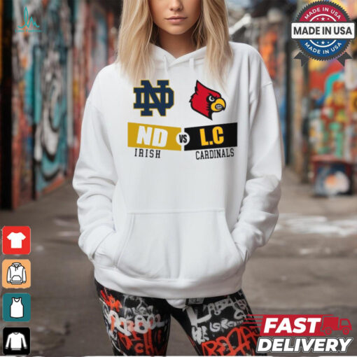 Notre Dame Fighting Irish vs Louisville Cardinals 2024 Gameday shirt