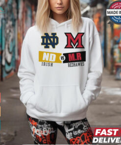 Notre Dame Fighting Irish vs Miami Redhawks 2024 Gameday shirt