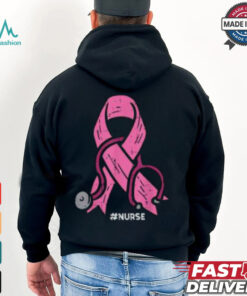 Nurse Breast Cancer Awareness Shirt, Pink Ribbon Medical Care Apparel