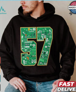 Oakland Athletics 57 Years At Oakland Coliseum Shirt