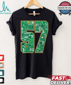 Oakland Athletics 57 Years At Oakland Coliseum Shirt