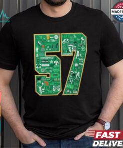 Oakland Athletics 57 Years At Oakland Coliseum Shirt