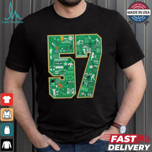 Oakland Athletics 57 Years At Oakland Coliseum Shirt
