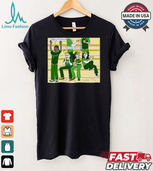 Oakland Athletics Fans Whooo Burne baby Burne shirt
