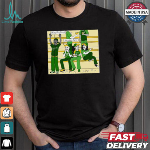 Oakland Athletics Fans Whooo Burne baby Burne shirt