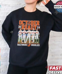 October Ready 2024 Baltimore Orioles Team Signatures Shirt