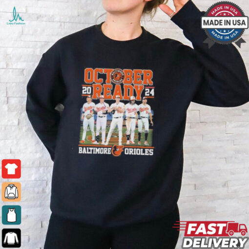 October Ready 2024 Baltimore Orioles Team Signatures Shirt