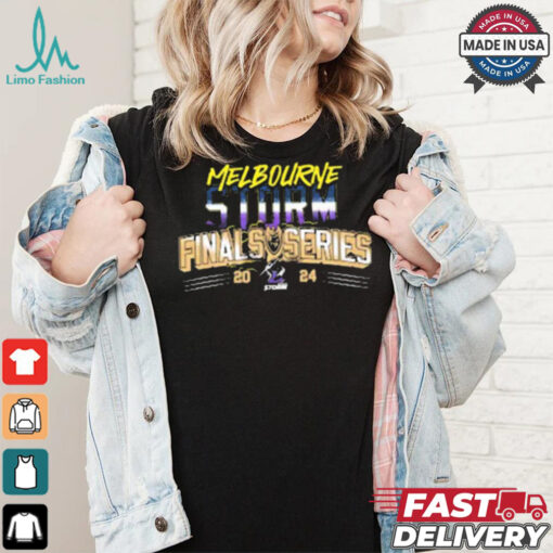 Official 2024 Melbourne Storm Cowboys Finals Series Shirt