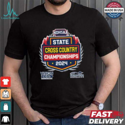 Official 2024 (NDHSAA) State Cross Country Championships Shirt