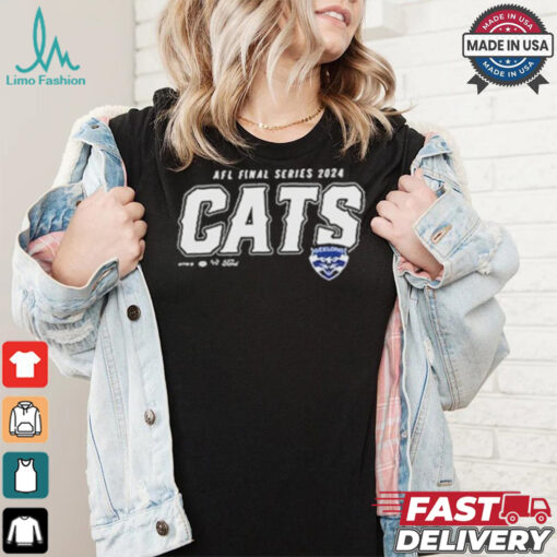 Official AFL Final Series 2024 Geelong Cats Shirt