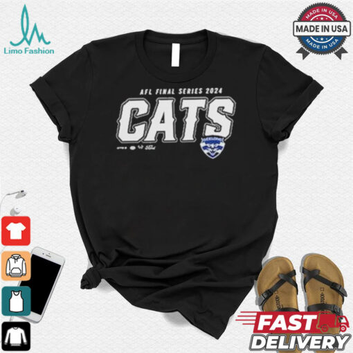 Official AFL Final Series 2024 Geelong Cats Shirt