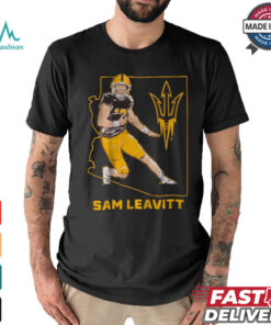 Official ASU Football Sam Leavitt State Star Arizona State Sun Devils t shirt