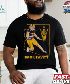Official ASU Football Sam Leavitt State Star Arizona State Sun Devils t shirt