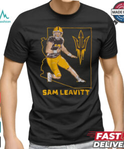 Official ASU Football Sam Leavitt State Star Arizona State Sun Devils t shirt