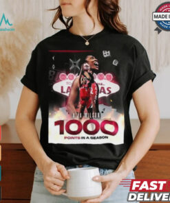 Official A’ja Wilson 1000 Points In A Season Congratulations Welcome To The W WNBA Merchandise T Shirt