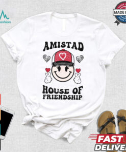 Official Amistad house of friendship friendly school spirit kids T shirt