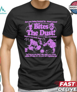 Official Are You Being Hunted By Stand Users Bites The Dust Shirt