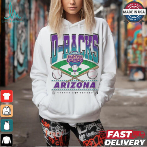 Official Arizona Diamondbacks White Straight Shot 47 Franklin Fashion Shirt
