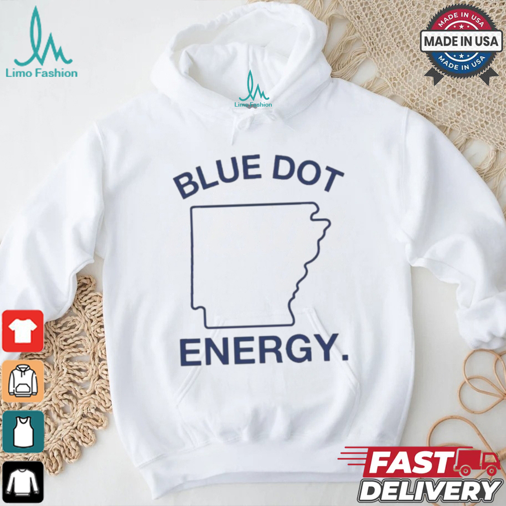 Official Arkansas Blue Dot Enegry T Shirt Official Arkansas Blue Dot Enegry T Shirt