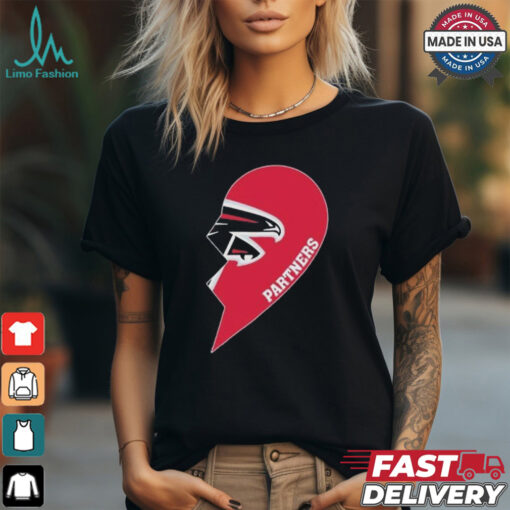 Official Atlanta Falcons Partners Half Heart Shirt