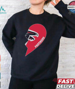 Official Atlanta Falcons Partners Half Heart Shirt