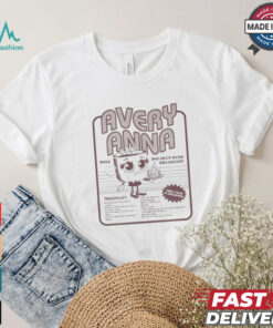 Official Avery Anna 2024 Breakup Over Breakfast Shirt