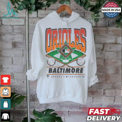 Official Baltimore Orioles White Straight Shot 47 Franklin Fashion Shirt