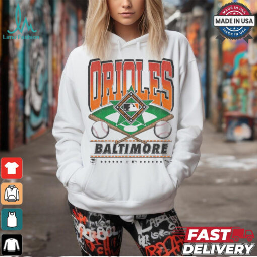 Official Baltimore Orioles White Straight Shot 47 Franklin Fashion Shirt