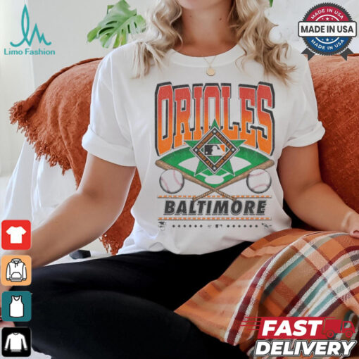Official Baltimore Orioles White Straight Shot 47 Franklin Fashion Shirt
