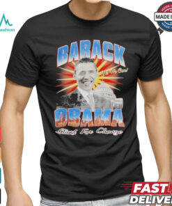 Official Barack Obama 2008 Yes We Can Stand For Change T shirt